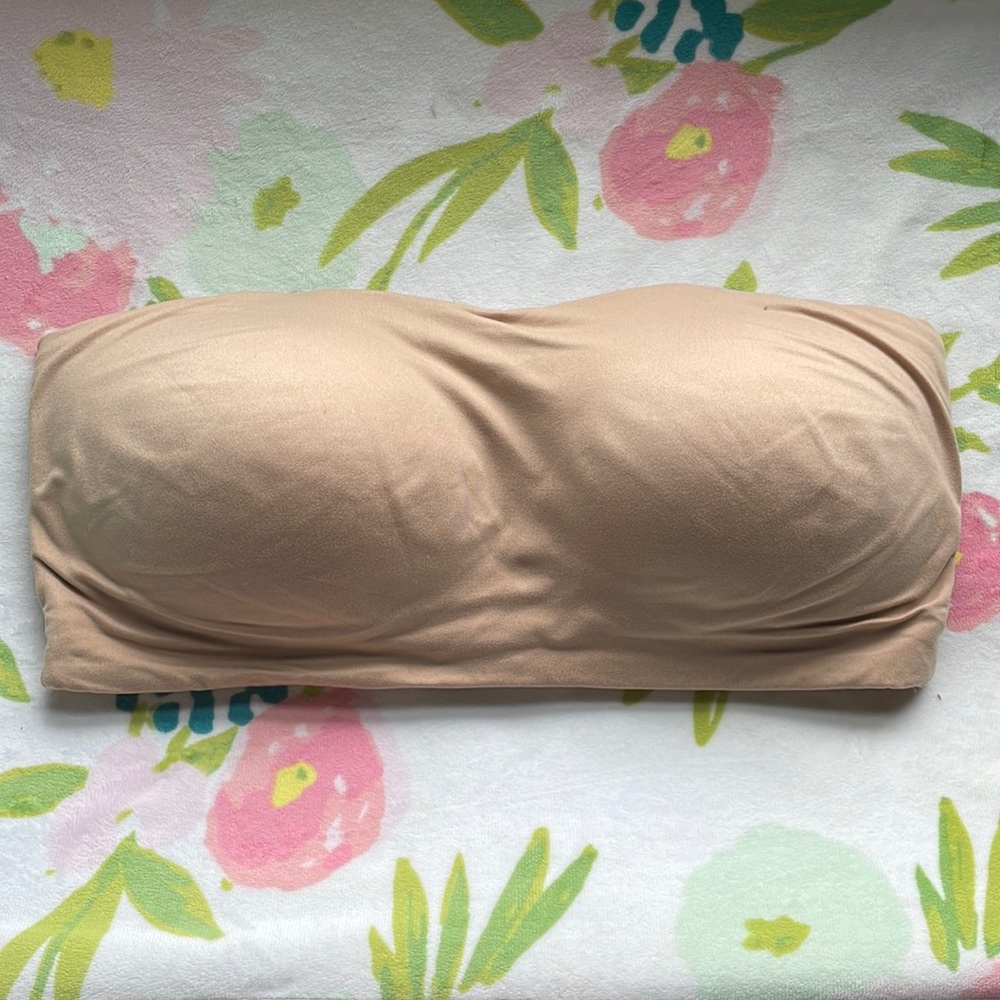 Victorias Secret bandeau bra nude size 36D